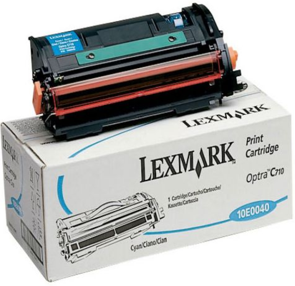 Тонер за лазерен принтер Касета за LEXMARK OPTRA C 710 - Cyan - OUTLET - P№ 10E0040на ниска цена с бърза доставка - BestPC.BG