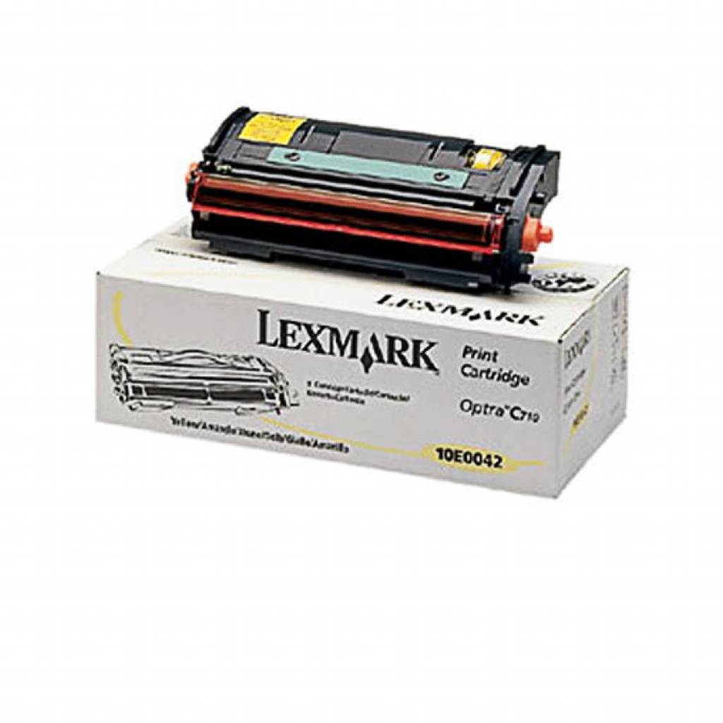 Тонер за лазерен принтер Касета за LEXMARK OPTRA C 710 - Yellow - OUTLET - P№ 10E0042на ниска цена с бърза доставка - BestPC.BG