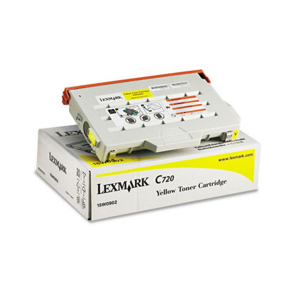 Тонер за лазерен принтер Касета за LEXMARK C 720 - Yellow - OUTLET - P№ 15W0902 Yна ниска цена с бърза доставка - BestPC.BG