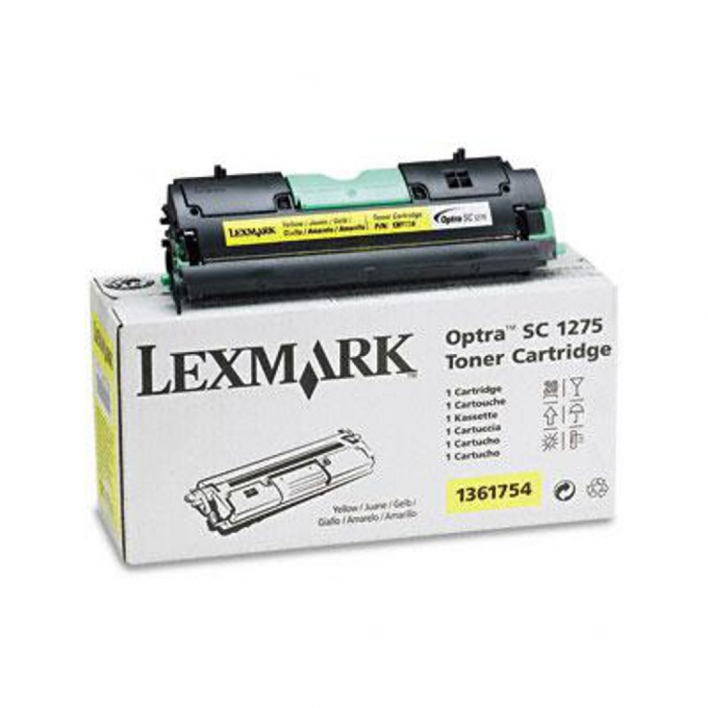 Тонер за лазерен принтер LEXMARK OPTRA SC 1275 Yellow P№1361754на ниска цена с бърза доставка - BestPC.BG