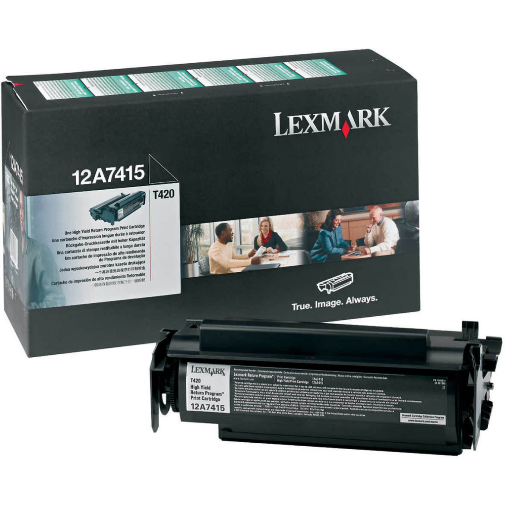 Тонер за лазерен принтер LEXMARK OPTRA T 420 - Return program cartridge - OUTLET - P№12A7415на ниска цена с бърза доставка - BestPC.BG