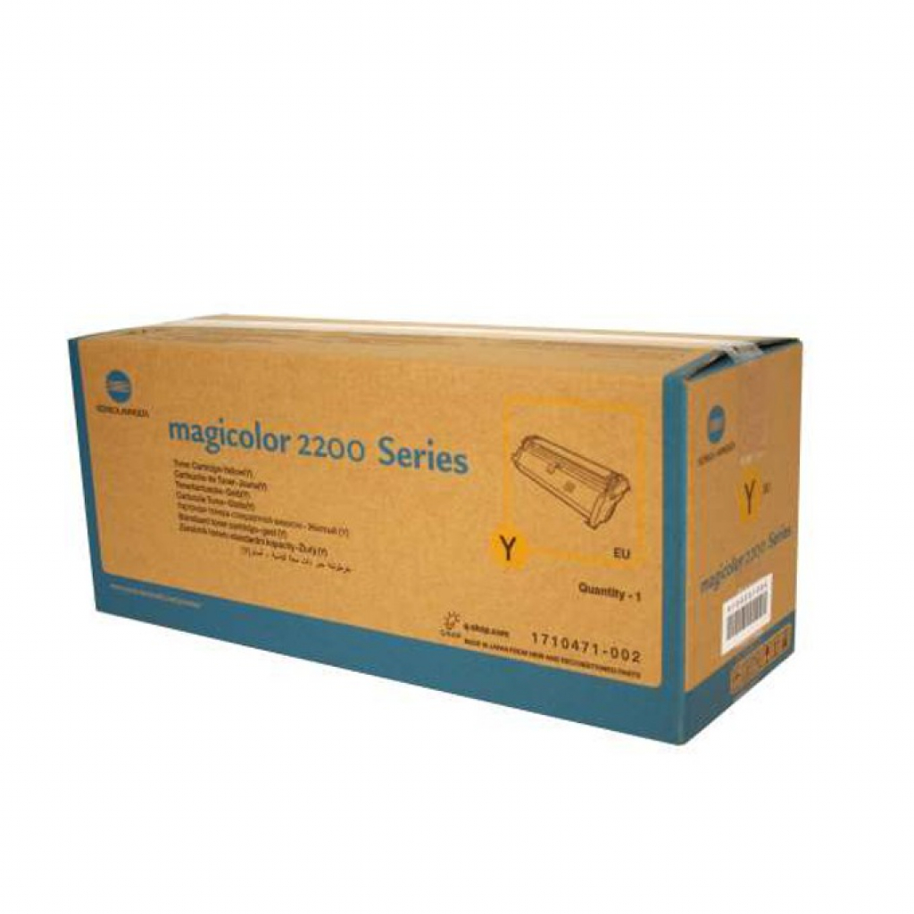 Тонер за лазерен принтер Касета за KONICA MINOLTA MC 2200 / 2210 Series - Yellow - P№ 1710471-002на ниска цена с бърза доставка - BestPC.BG