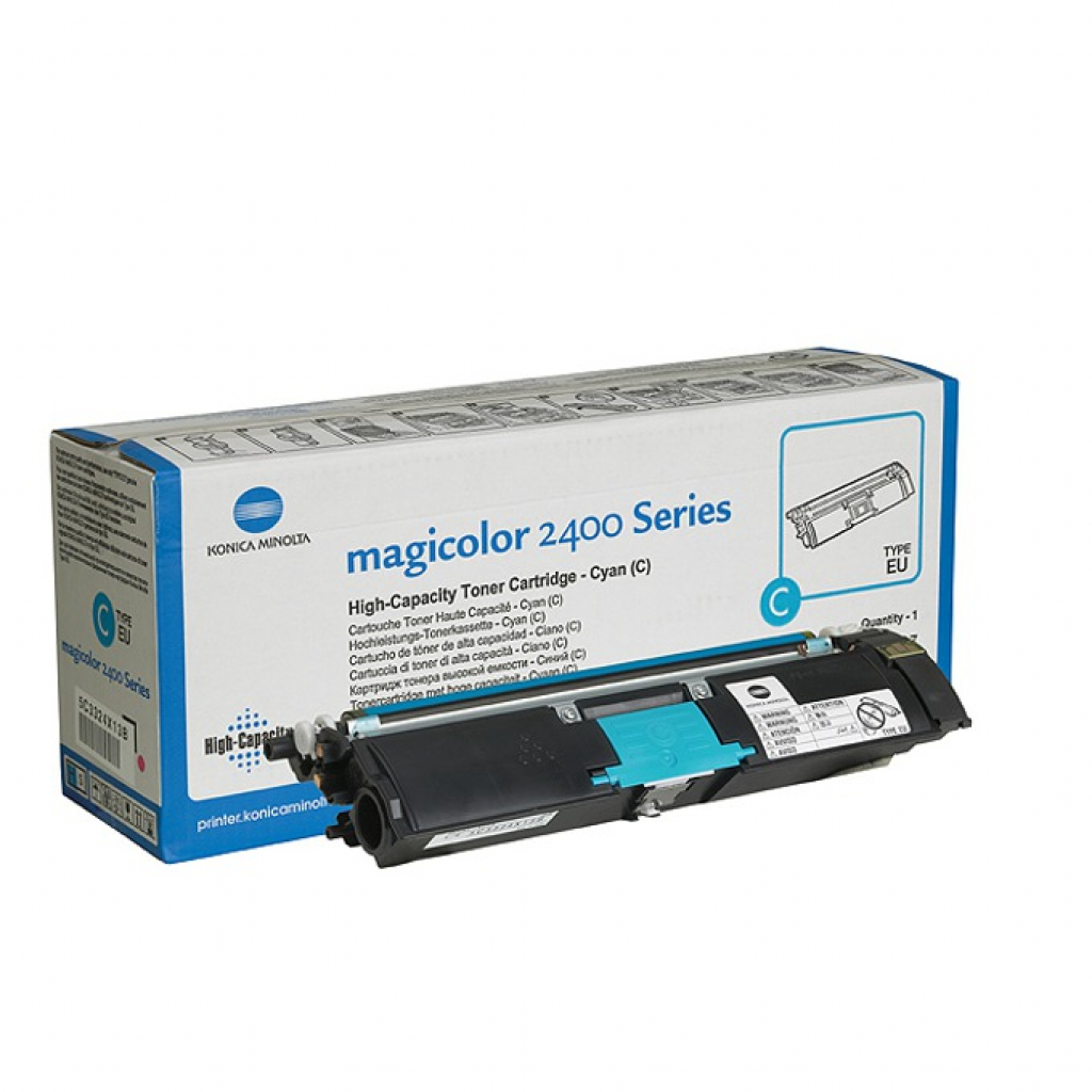Тонер за лазерен принтер Касета за KONICA MINOLTA MC 2400 / 2500 Series - Cyan - High capacityна ниска цена с бърза доставка - BestPC.BG