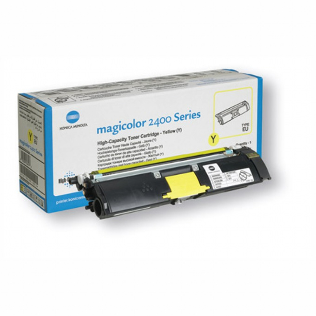 Тонер за лазерен принтер Касета за KONICA MINOLTA MC 2400 / 2500 Series - Yellow - P№ 1710589-001 / A00W131на ниска цена с бърза доставка - BestPC.BG