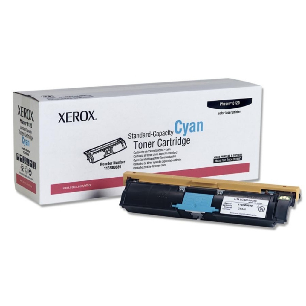 Тонер за лазерен принтер XEROX Phaser 6120N / 6115MFP / D - Cyan - P№113R00689на ниска цена с бърза доставка - BestPC.BG