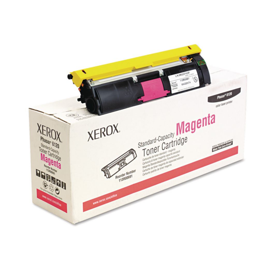 Тонер за лазерен принтер XEROX Phaser 6120N / 6115MFP / D - Magenta - P№113R00691на ниска цена с бърза доставка - BestPC.BG
