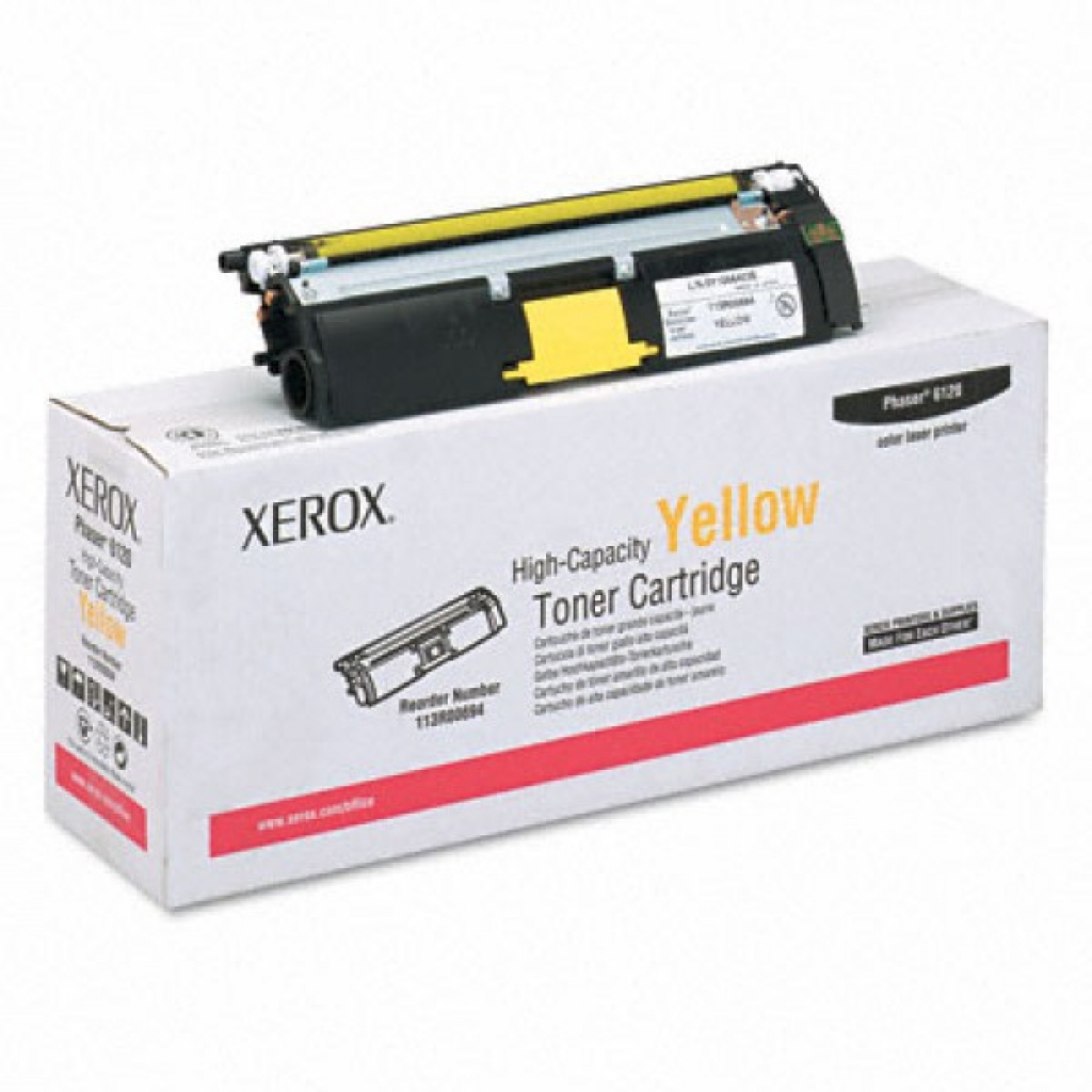 Тонер за лазерен принтер XEROX Phaser 6120N / 6115MFP / D - Yellow - P№ 113R00694на ниска цена с бърза доставка - BestPC.BG