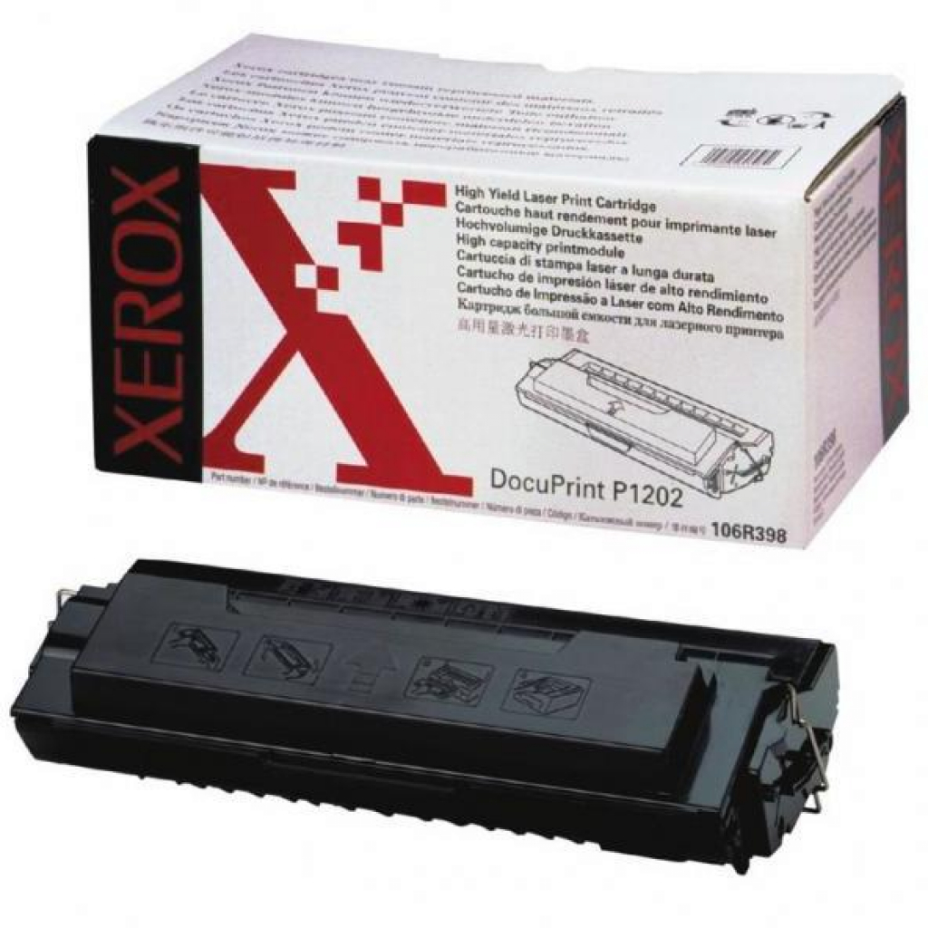 Тонер за лазерен принтер XEROX DocuPrint P 1202 - P№106R00398 - Blackна ниска цена с бърза доставка - BestPC.BG