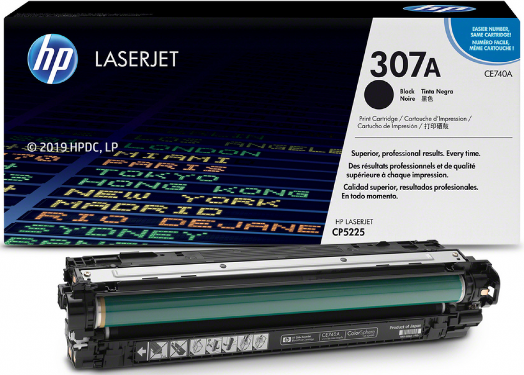 Тонер за лазерен принтер Касета за HP COLOR LASER JET CP5225 / CP5225n / CP5225dn /307A/ - Black - CE740Aна ниска цена с бърза доставка - BestPC.BG