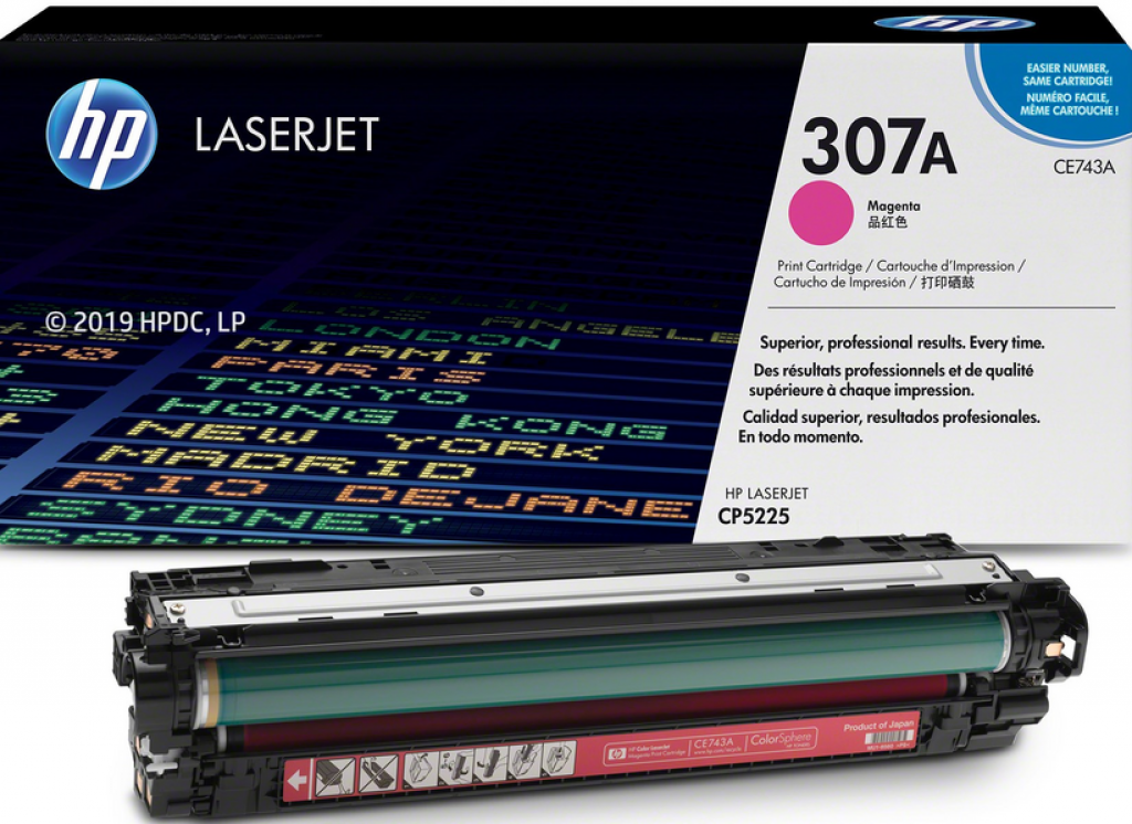 Тонер за лазерен принтер Касета за HP COLOR LASER JET CP5225 / CP5225n / CP5225dn /307A/ - Magentaна ниска цена с бърза доставка - BestPC.BG