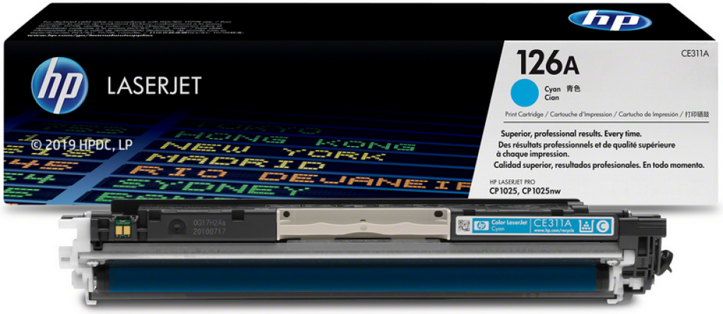 Тонер за лазерен принтер Касета за HP COLOR LASER JET CP1025 / 1025NW Cartridge /126A/ - Cyan P№ CE311Aна ниска цена с бърза доставка - BestPC.BG