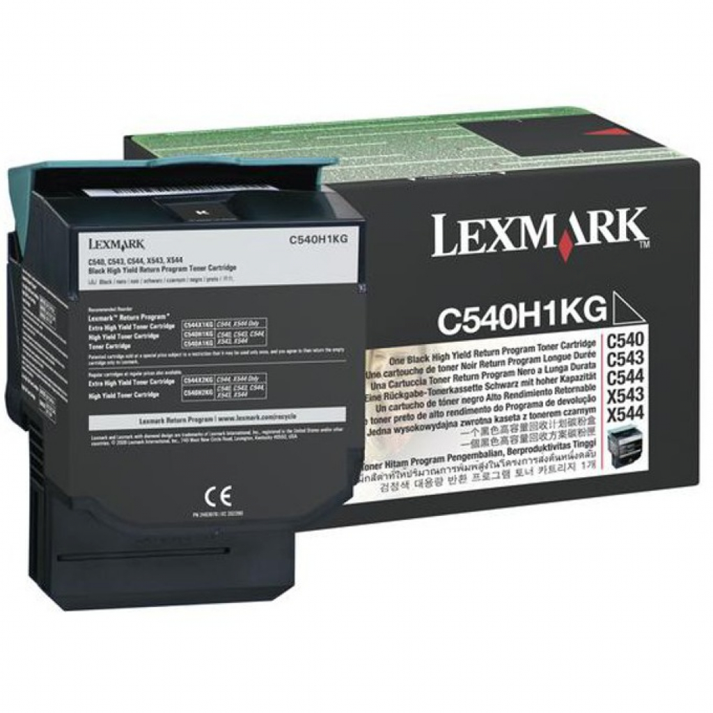 Тонер за лазерен принтер Касета за LEXMARK OPTRA C 540 series / X540 series - Black - P№ C540H1KGна ниска цена с бърза доставка - BestPC.BG