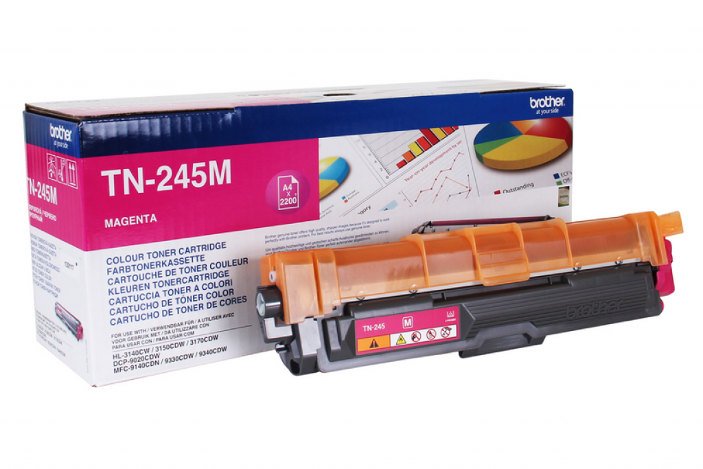 Тонер за лазерен принтер Касета за BROTHER HL 3140CW / 3170CDW - Magenta - P№ TN245Mна ниска цена с бърза доставка - BestPC.BG
