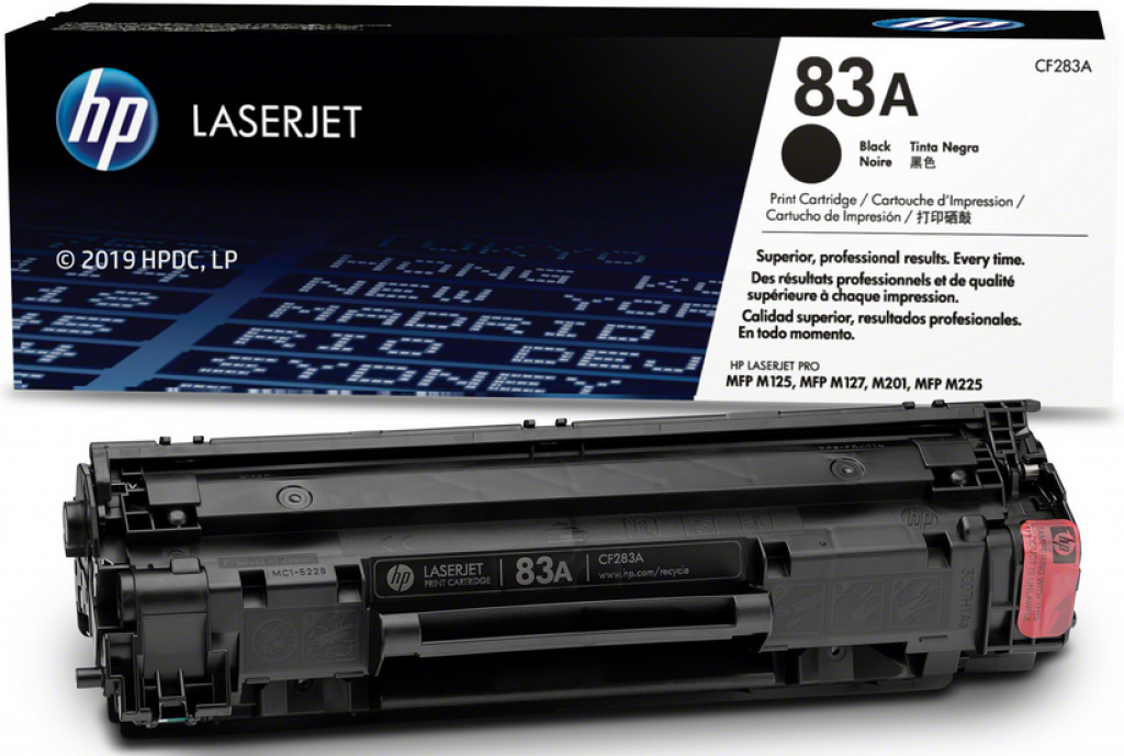 Тонер за лазерен принтер Касета за HP LaserJet Pro M201 / MFP M125 / MFP M127 / MFP M225 - Black /83A/ P№ CF283Aна ниска цена с бърза доставка - BestPC.BG