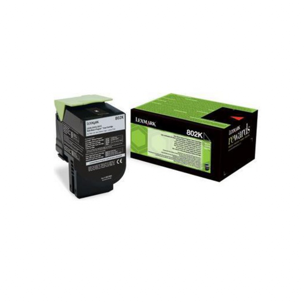 Тонер за лазерен принтер Касета за LEXMARK CX310 / CX410 / CX510 - Black - P№ 80C20K0 - / 802K /на ниска цена с бърза доставка - BestPC.BG