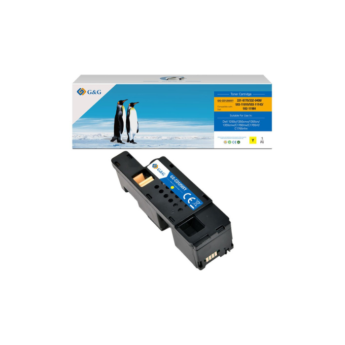 Тонер касета за Dell 1250c / 1350c / 1355c Series, Yellow, NT-CD1250XYна ниска цена с бърза доставка - BestPC.BG