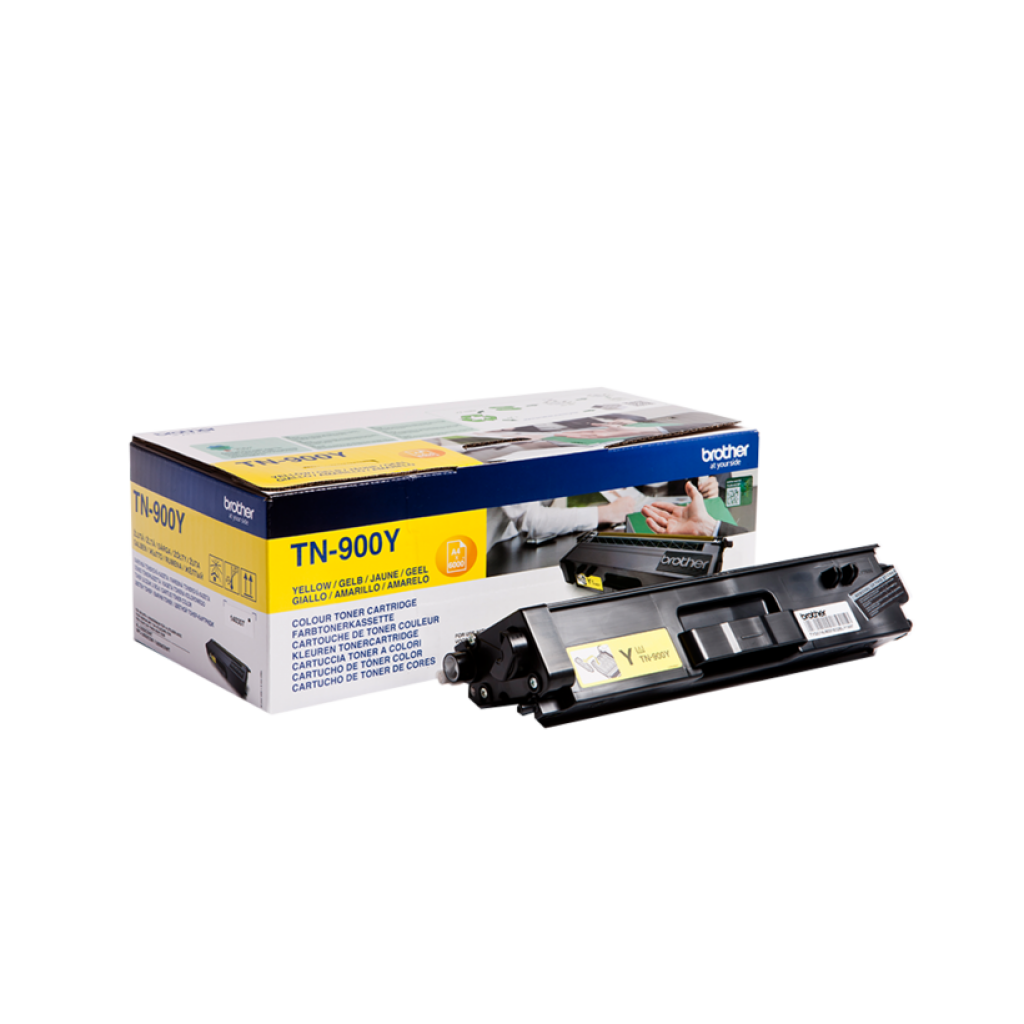 Тонер за лазерен принтер Касета за BROTHER HL- L9200CDWT / MFC - 9550CDWT - Yellow - P№ TN900Yна ниска цена с бърза доставка - BestPC.BG
