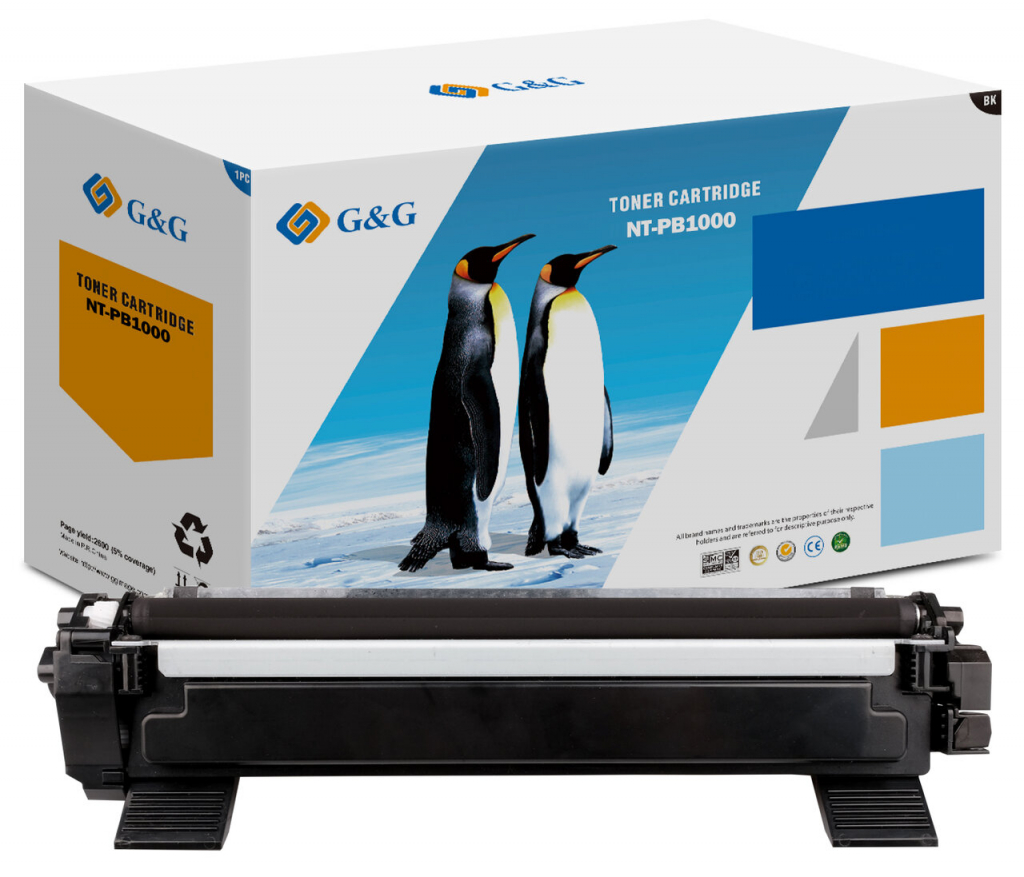 Тонер касета за Brother HL 1110//1111 / 1112 / 1511 Series, NT-PB1000 - G&Gна ниска цена с бърза доставка - BestPC.BG