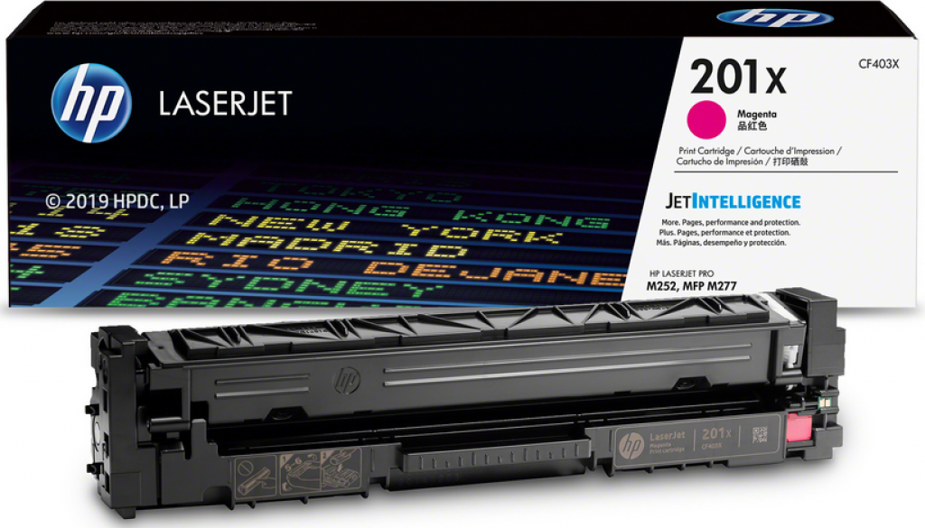 Тонер за лазерен принтер Касета за HP Color LaserJet Pro M252 Printer series / Pro MFP M277 series - 201X - Magentaна ниска цена с бърза доставка - BestPC.BG
