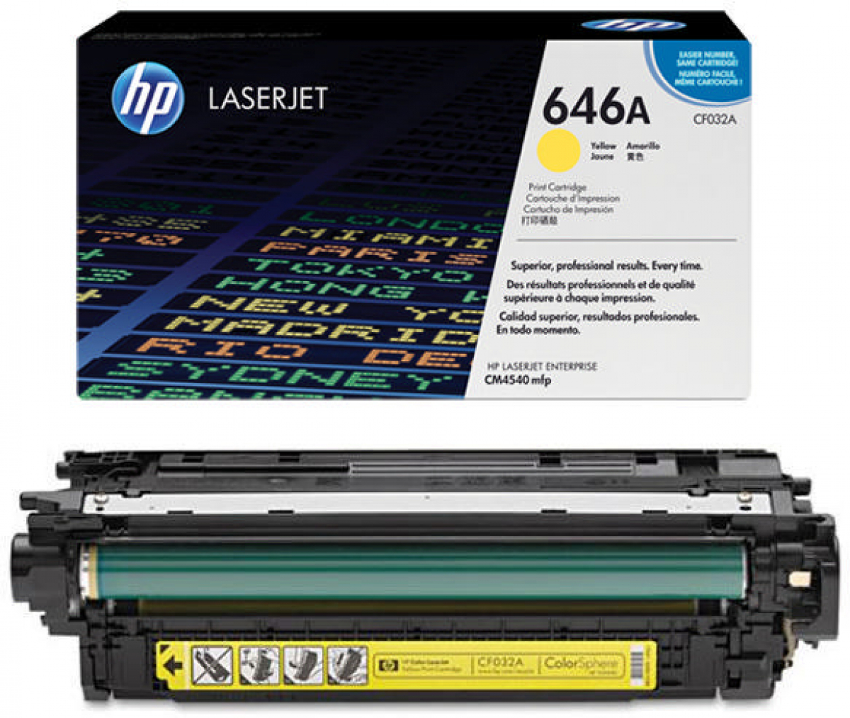 Тонер за лазерен принтер Касета за HP LaserJet Enterprise M651 Series /654A/ - Yellowна ниска цена с бърза доставка - BestPC.BG