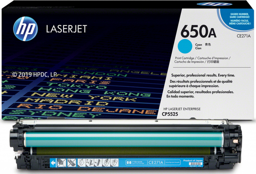 Тонер за лазерен принтер Касета за HP LASER JET CP5520 - /650A/ - Cyanна ниска цена с бърза доставка - BestPC.BG