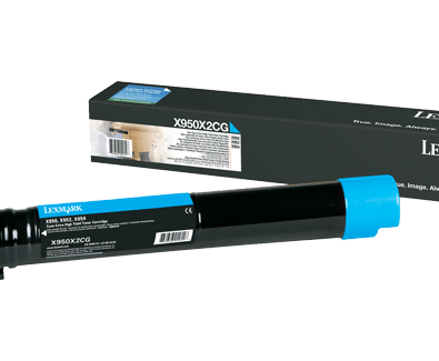 Тонер за лазерен принтер Касета за LEXMARK X 950 / 952 / 954 Series - Cyan - X950X2CGна ниска цена с бърза доставка - BestPC.BG