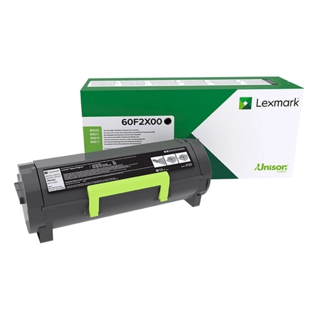 Тонер за лазерен принтер Касета за LEXMARK MX510/DE / MX511/DE/DHE/ MX611/DE/ DHE - Black P№ 60F2X00, 602Xна ниска цена с бърза доставка - BestPC.BG