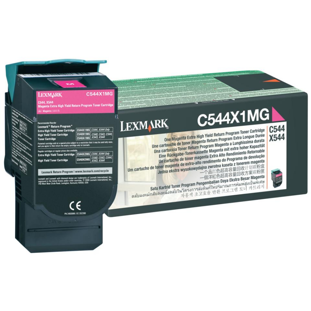 Тонер за лазерен принтер LEXMARK C544dn / C544dtn / C544dw / C544n / C546dtn / X544dn / X544dtn - Magentaна ниска цена с бърза доставка - BestPC.BG