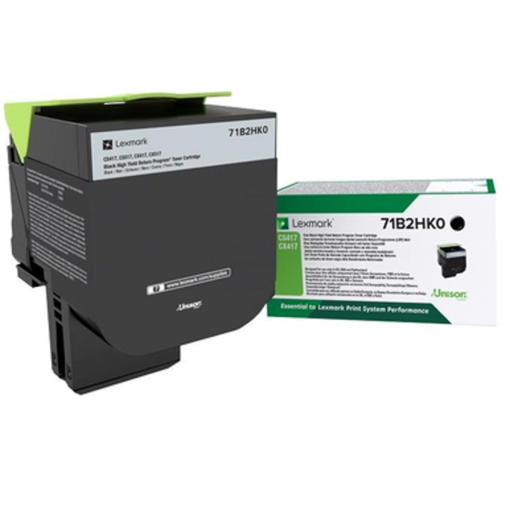 Тонер за лазерен принтер LEXMARK CS417dn / CX417dn / CS517 / CX517 - Black - High Return programна ниска цена с бърза доставка - BestPC.BG