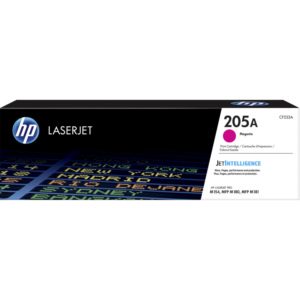 Тонер за лазерен принтер HP Color LaserJet Pro MFP M180n / MFP M181fw - /205A/ - Magenta - P№CF533Aна ниска цена с бърза доставка - BestPC.BG