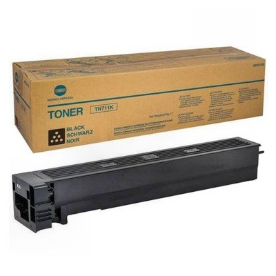 Тонер за лазерен принтер KONICA MINOLTA BIZHUB C654 / C754 - Black - TN711K - P№A3VU150на ниска цена с бърза доставка - BestPC.BG