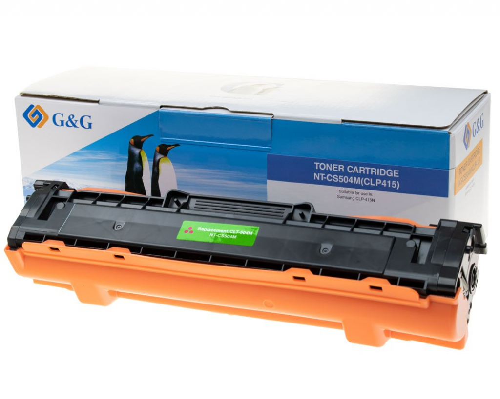 Тонер за лазерен принтер SAMSUNG CLP-415N / 415NW 4195FW - Magenta /M504S - P№NT-CS504Mна ниска цена с бърза доставка - BestPC.BG