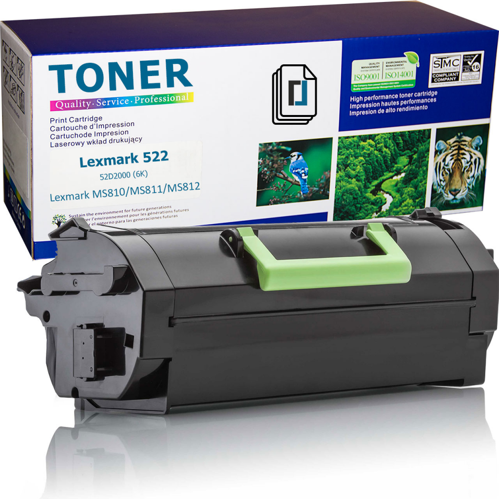 Тонер за лазерен принтер LEXMARK MS810 / MS811 / MS812 - 52D2000 - Black- P№ NT-PL521Cна ниска цена с бърза доставка - BestPC.BG