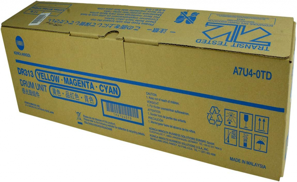 Аксесоар за принтер Барабанна касета за KONICA MINOLTA BIZHUB C258 / C308 /C368 DR-313CMY P№A7U40TDна ниска цена с бърза доставка - BestPC.BG