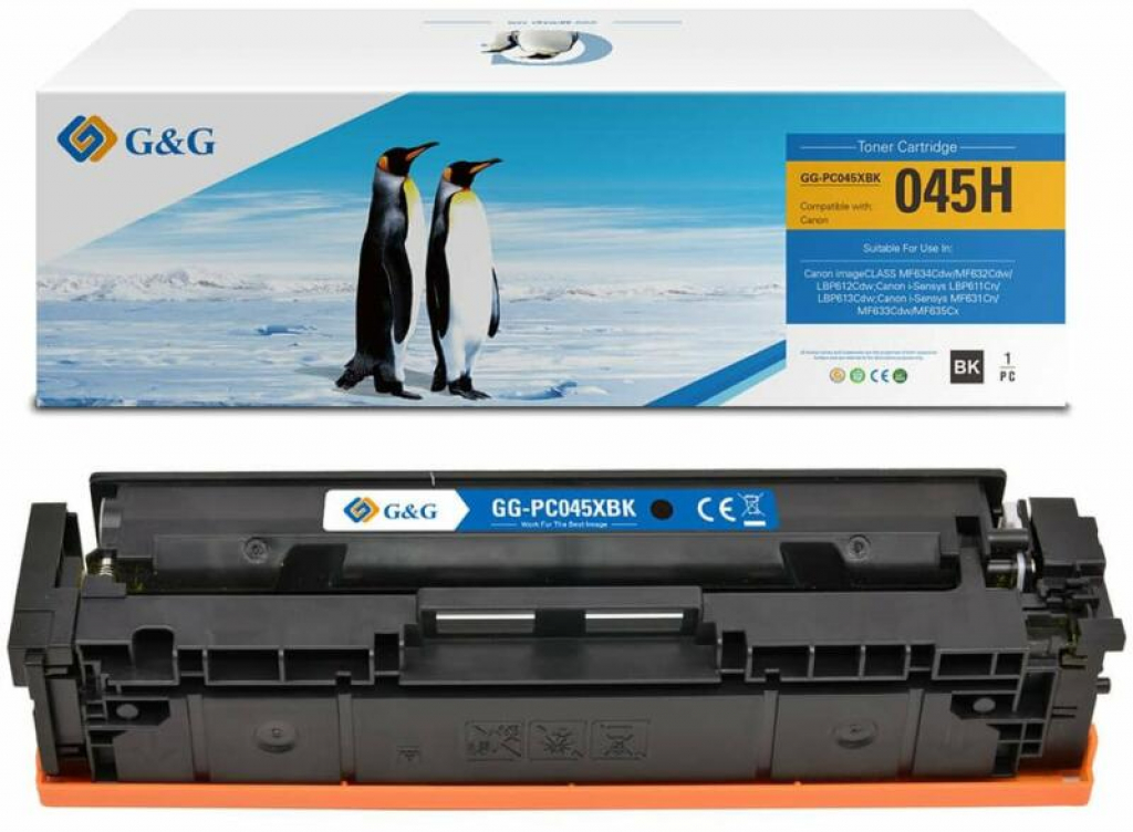 Тонер за лазерен принтер CANON ImageCLASS LBP612Cdw / 1246C002AA - Cartridges 045H - Blackна ниска цена с бърза доставка - BestPC.BG