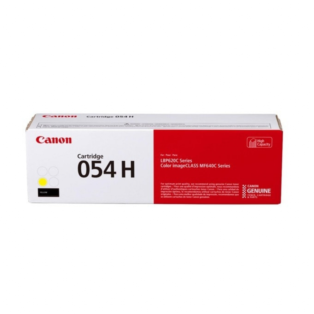 Тонер за лазерен принтер CANON i-SENSYS LBP620C series / i-SENSYS MF640C Series - Yellow - CRG-054H Yна ниска цена с бърза доставка - BestPC.BG