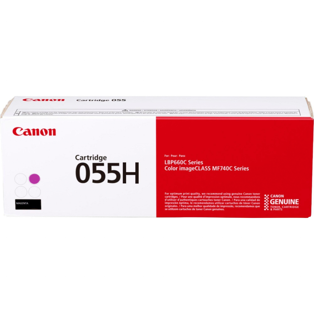 Тонер за лазерен принтер CANON i-SENSYS LBP660C series/ i-SENSYS MF740C Series-Magenta-CRG-055H Mна ниска цена с бърза доставка - BestPC.BG