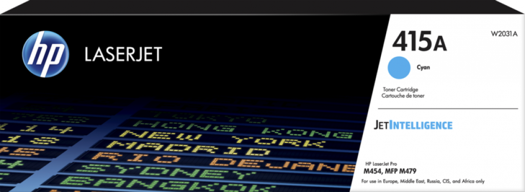 Тонер за лазерен принтер Касета за HP LASERJET PRO M454 / MFP M479 - Cyan - /415A/ - P№ W2031Aна ниска цена с бърза доставка - BestPC.BG