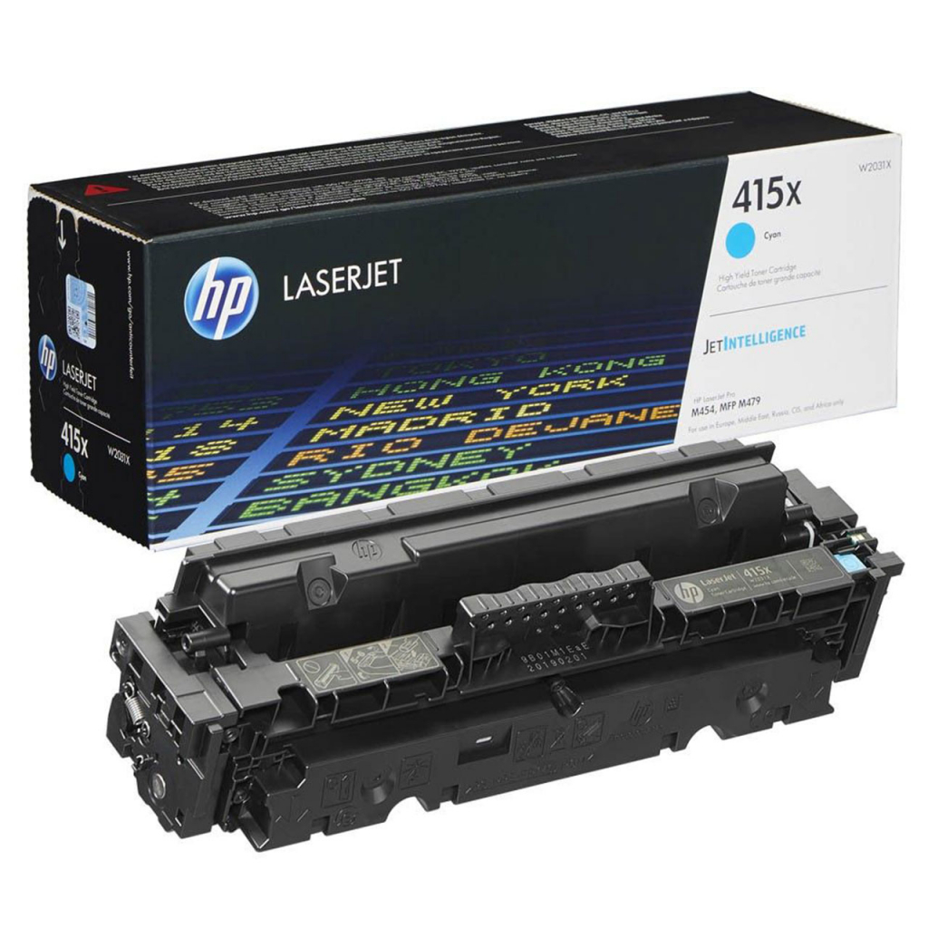 Тонер за лазерен принтер Касета за HP LASERJET PRO M454 / MFP M479 - Cyan - /415X/на ниска цена с бърза доставка - BestPC.BG