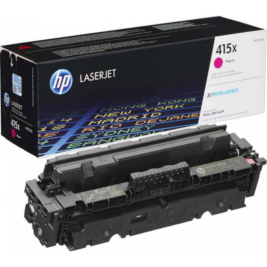 Тонер за лазерен принтер Касета за HP LASERJET PRO M454 / MFP M479 - Magenta - /415X/на ниска цена с бърза доставка - BestPC.BG