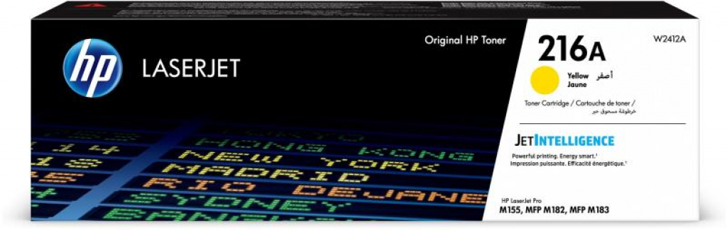 Тонер за лазерен принтер HP COLOR LASER JET PRO M155 / MFP M182 / MFP183 - Yellow P№W2412Aна ниска цена с бърза доставка - BestPC.BG