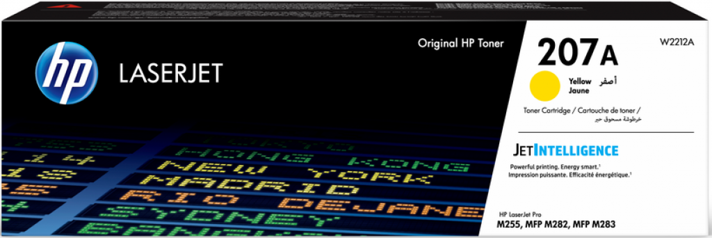 Тонер за лазерен принтер Касета за HP COLOR LASER JET PRO M255 / MFP M282 / 283 - Yellow - /207A/ P№ W2212Aна ниска цена с бърза доставка - BestPC.BG
