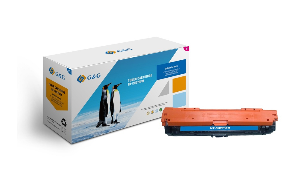 Тонер за лазерен принтер HP LASER JET CP5520 / 5525 - /650A/- CE273A Magentaна ниска цена с бърза доставка - BestPC.BG