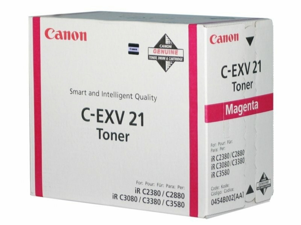 Тонер за лазерен принтер CANON C-EXV 21 - iR C2880 / C3380 - Magenta P№CF0454B002на ниска цена с бърза доставка - BestPC.BG