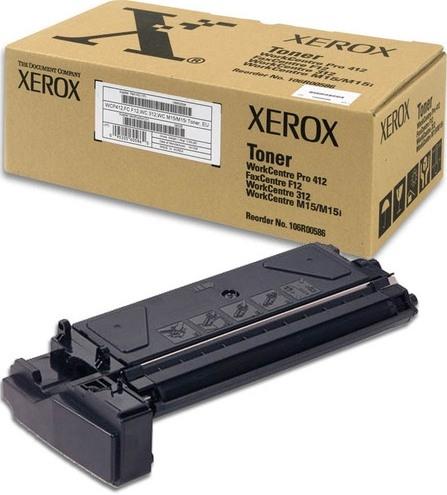 Тонер за лазерен принтер XEROX WorkCentre 412 / 312 / M15 / M15i /FC F12 - P№106R00586на ниска цена с бърза доставка - BestPC.BG