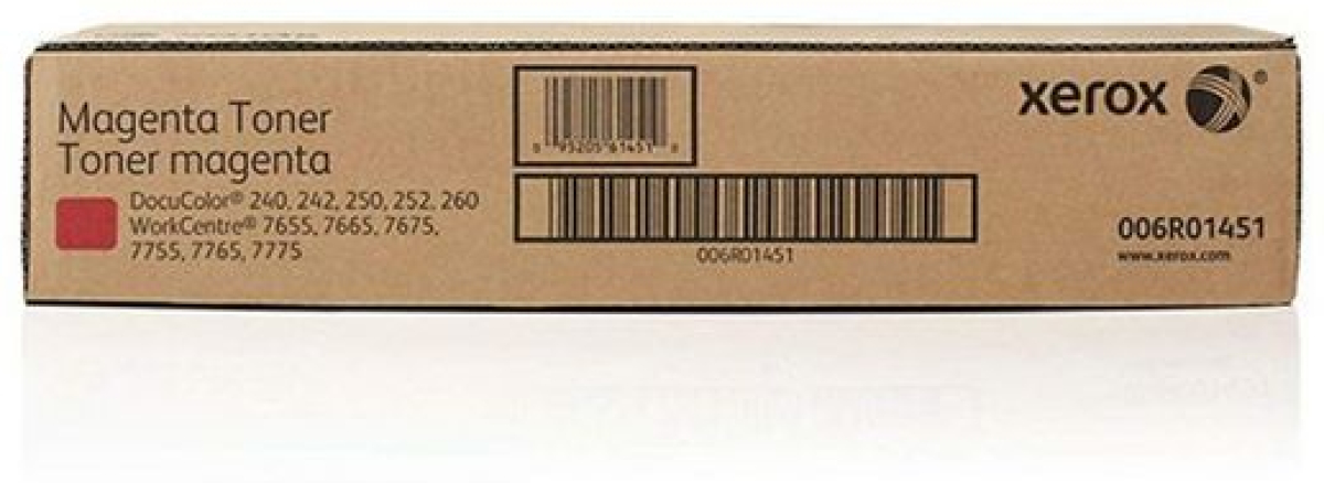 Тонер за лазерен принтер Касети за XEROX Work Centre 7655, 7755, 7765 - Magenta 006R01451на ниска цена с бърза доставка - BestPC.BG