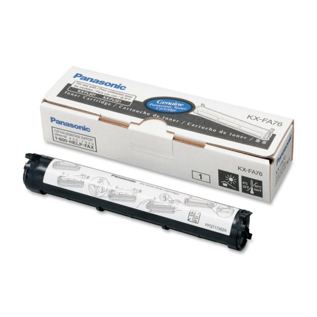 Тонер за лазерен принтер Касета за PANASONIC KX-FA76 / KX-FL 501 / KX-FLM 553 / KX-FLB752на ниска цена с бърза доставка