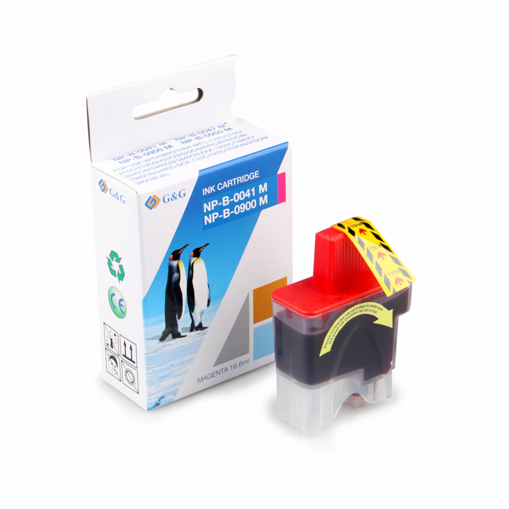 Касета с мастило BROTHER LC900 Magenta MFC210C / 620CN / 3240CN / 3340CN / 5540CNна ниска цена с бърза доставка - BestPC.BG