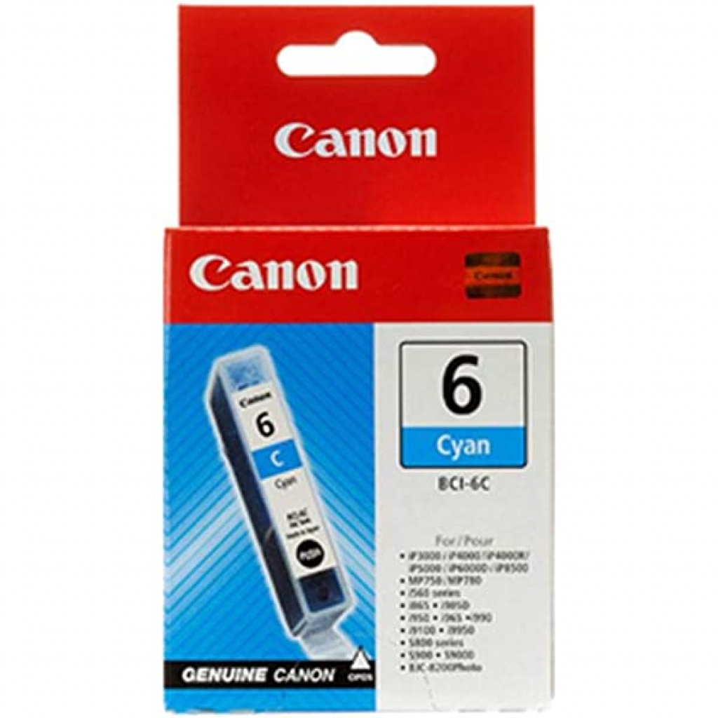 Касета с мастило CANON BCI-6C/ BCI-3C - Cyan - NC-00006C - G&Gна ниска цена с бърза доставка - BestPC.BG