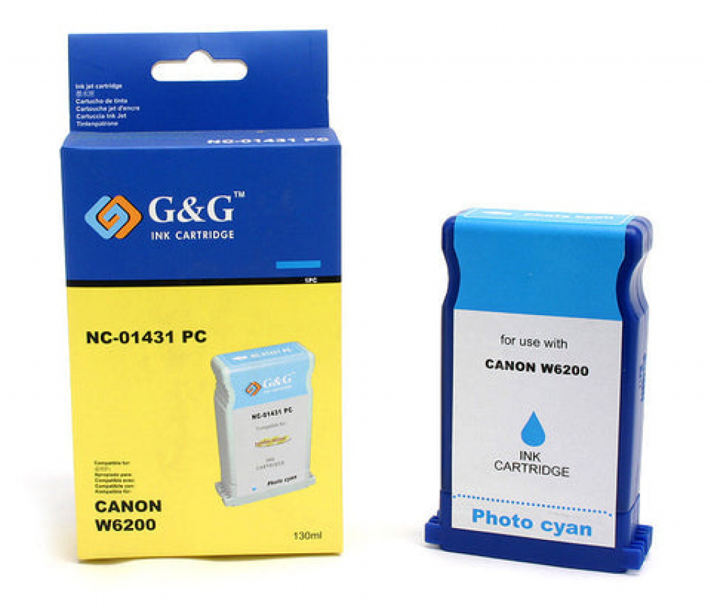 Касета с мастило CANON W6200 - Photo cyan BCI-1431PCна ниска цена с бърза доставка - BestPC.BG